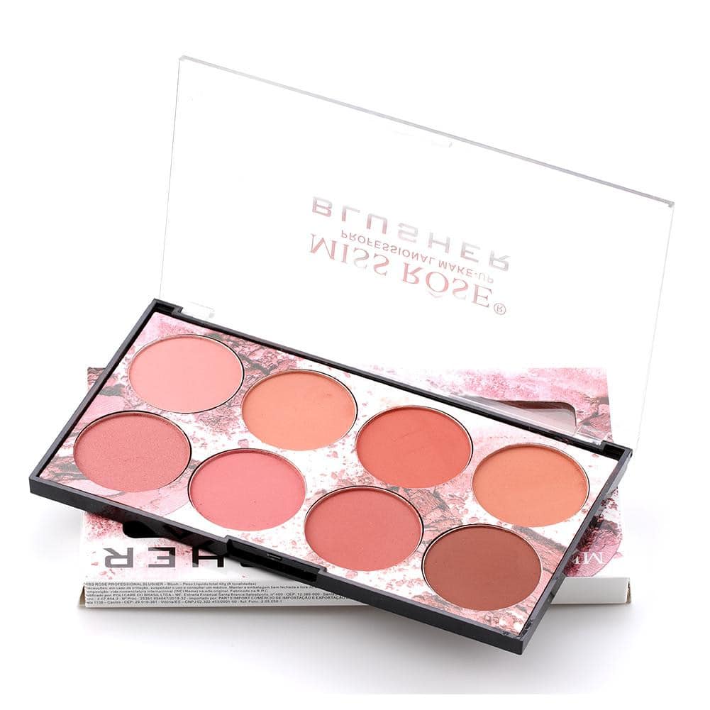 Miss Rose 8 Colors Blush Palette