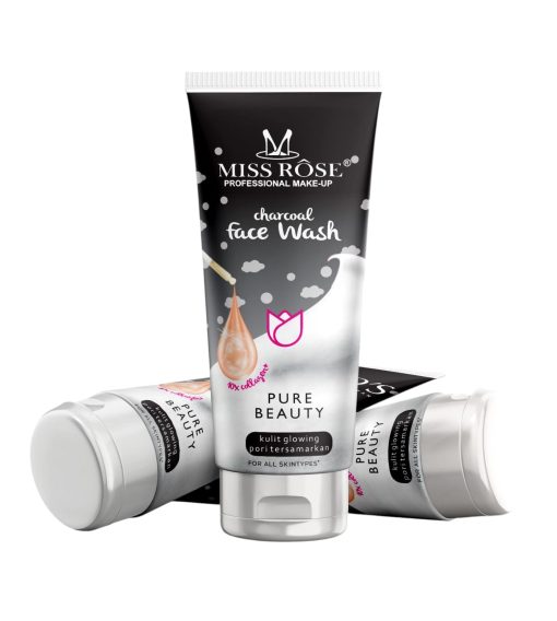 MISSROSE Pure Beauty Charcoal Face Wash – 200ml