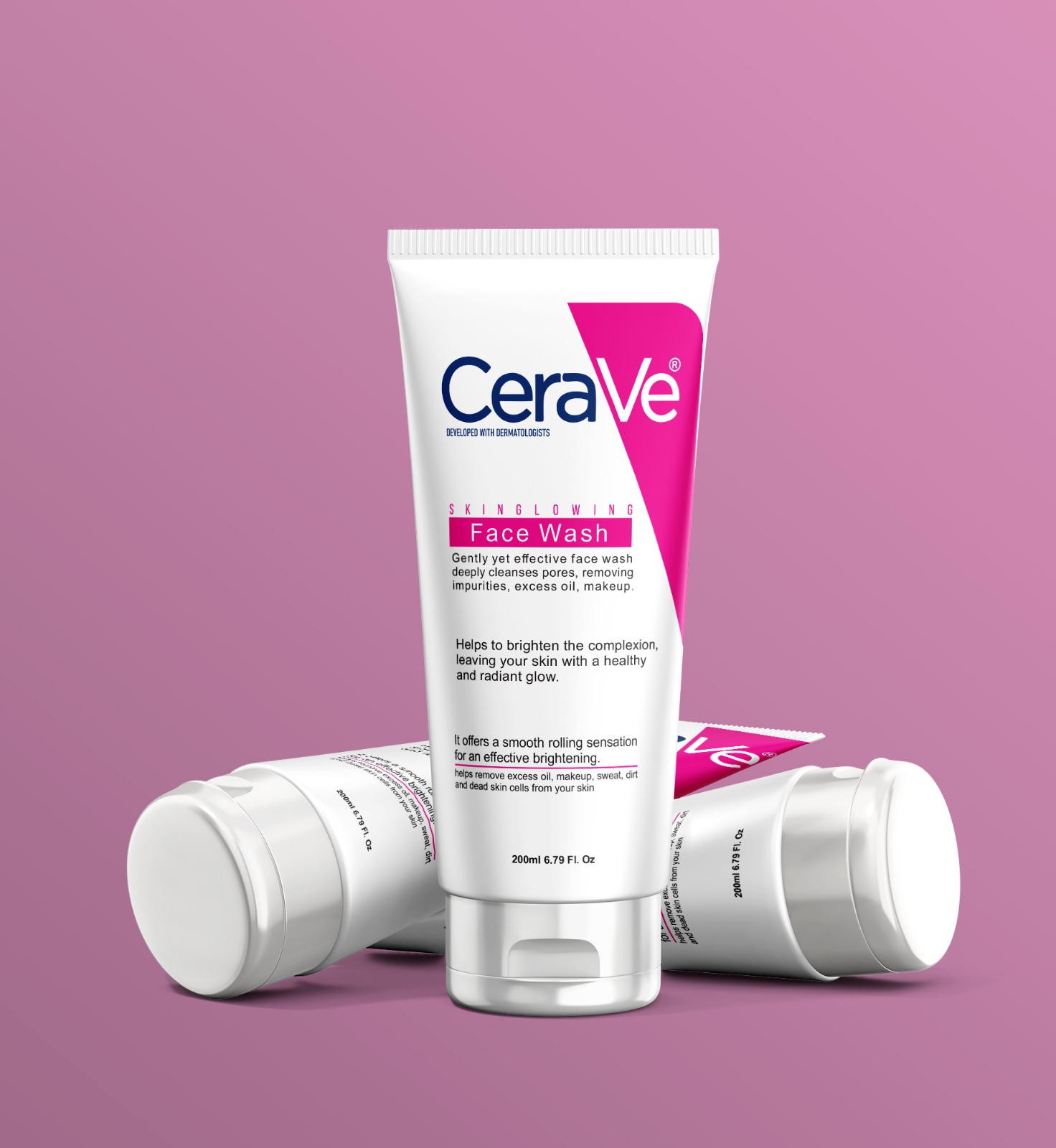CeraVe SkinGlowing Face Wash - 200ml - Image 2