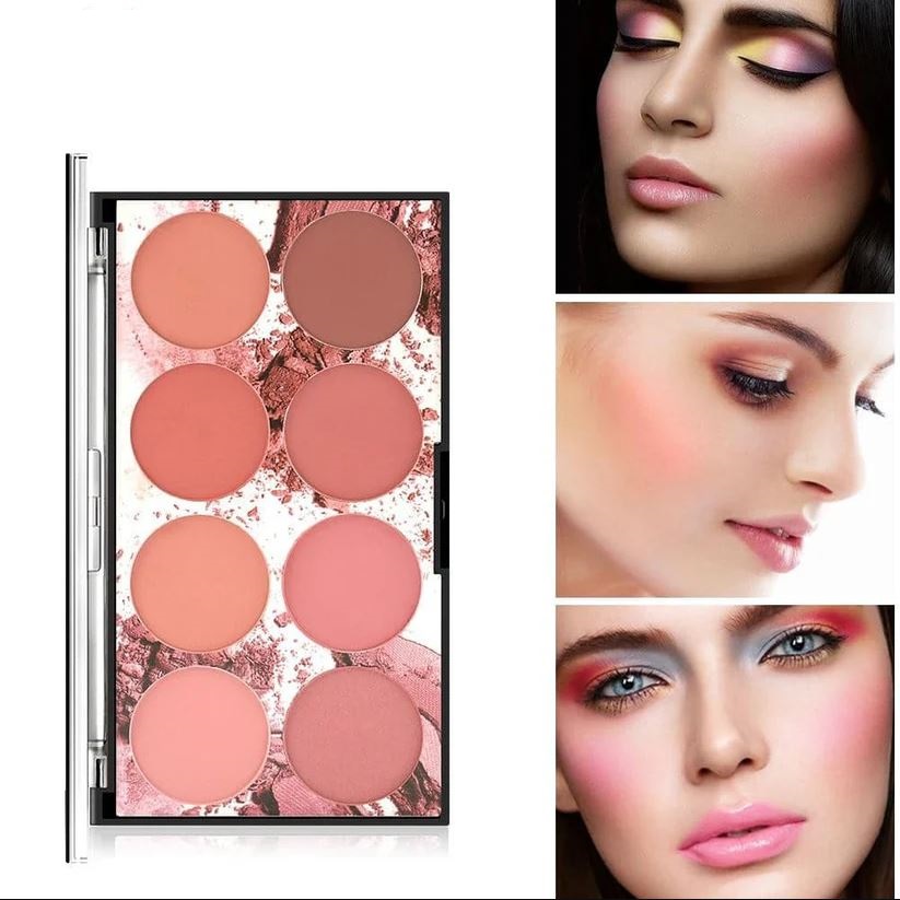 Miss Rose 8 Colors Blush Palette - Image 3